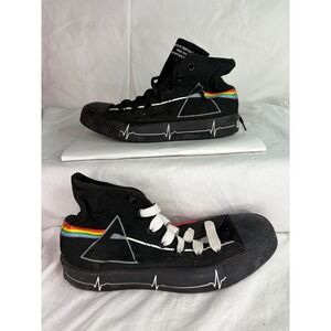 2008 Converse Chuck Taylor All Star High Top Pink Floyd Dark Side Prism Rainbow